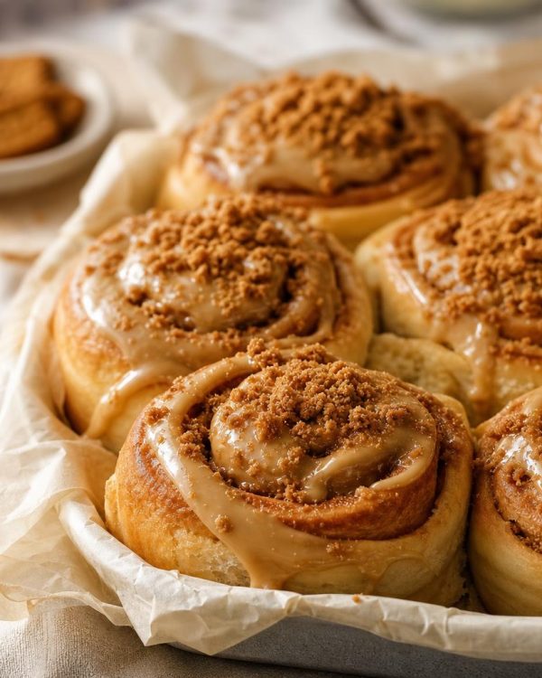 Biscoff Cinnamon Rolls